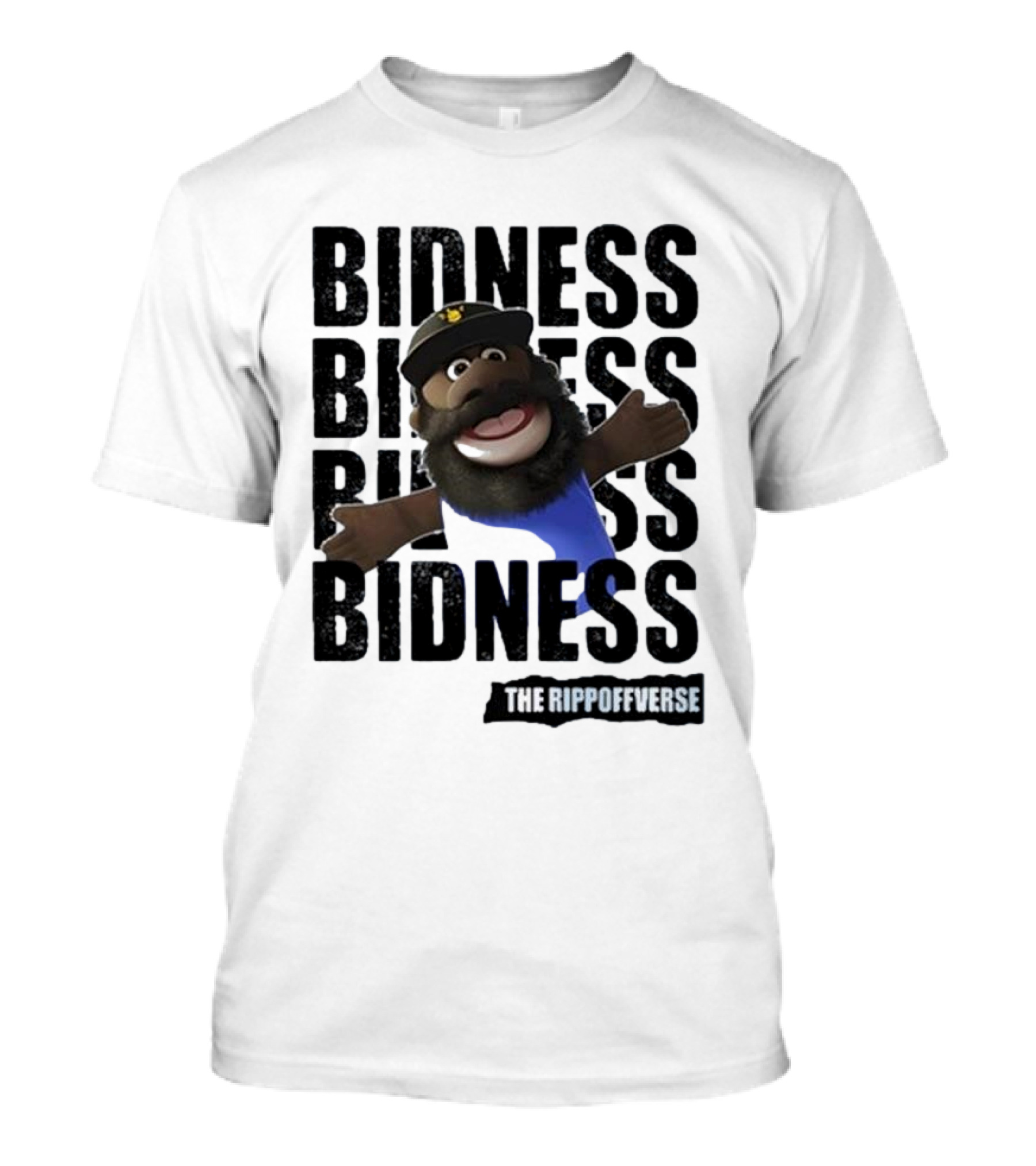 Bidness Rippaverse Character Themed Collectible T-Shirt