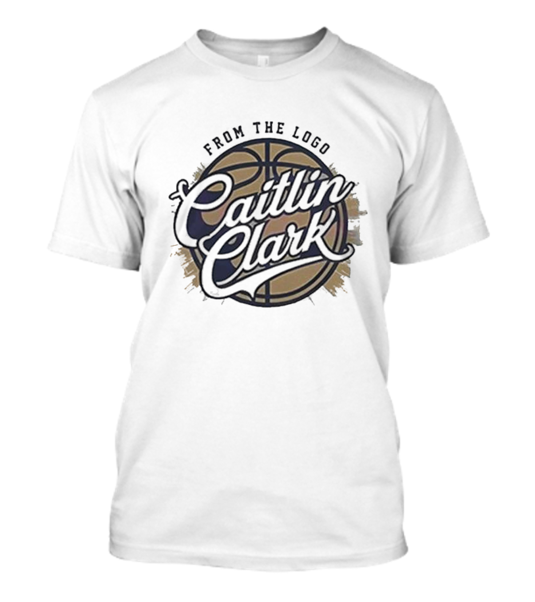 From The Logo Caitlin Clark Basketball Indiana Fever T-Shirt