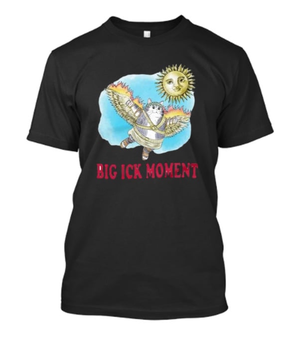 Big Ick Moment Cat With Wings And Sun T-Shirt