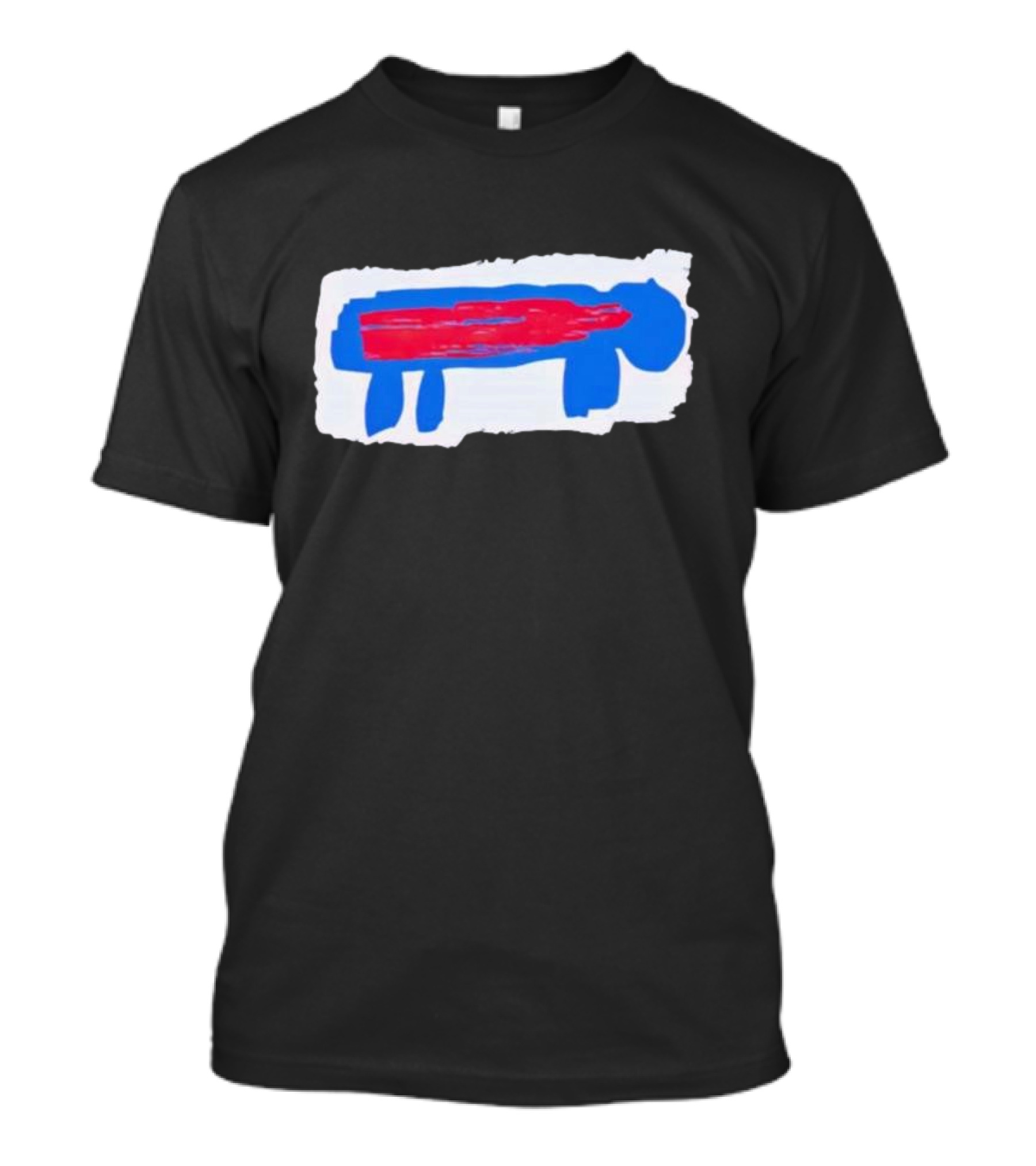 Buffalo Bills I Tried My Best Bold Abstract Buffalo T-Shirt