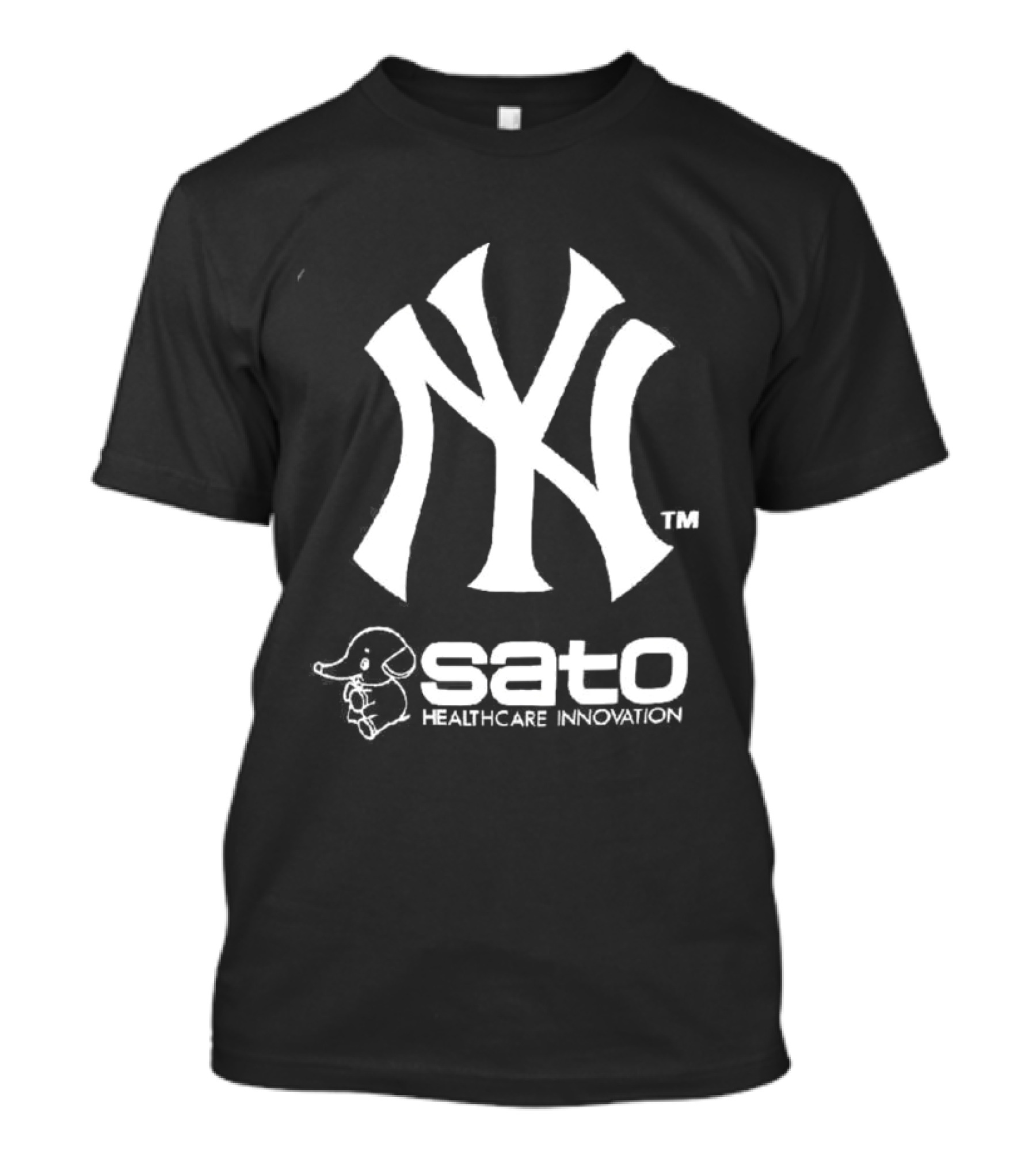 New York Yankees Sato Healthcare Innovation Collaboration T-Shirt