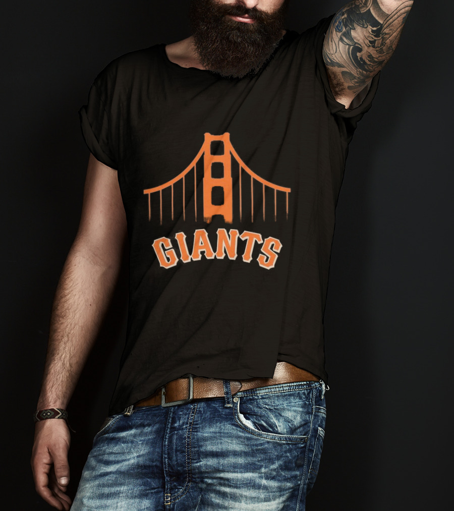 San Francisco Giants MLB Golden Gate Bridge T-Shirt