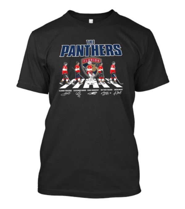 Florida Panthers The Hockey Legends Abbey Road Signatures T-Shirt