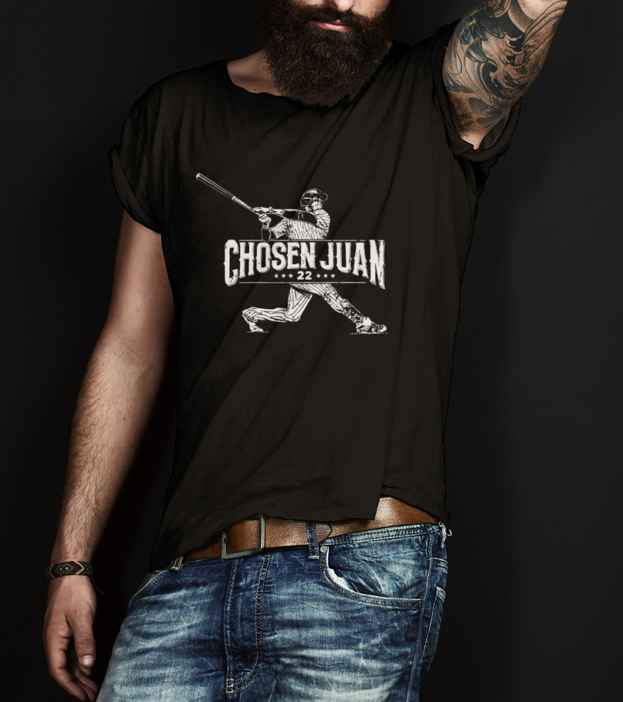 Chosen Juan 22 Baseball Yankees New York T-Shirt