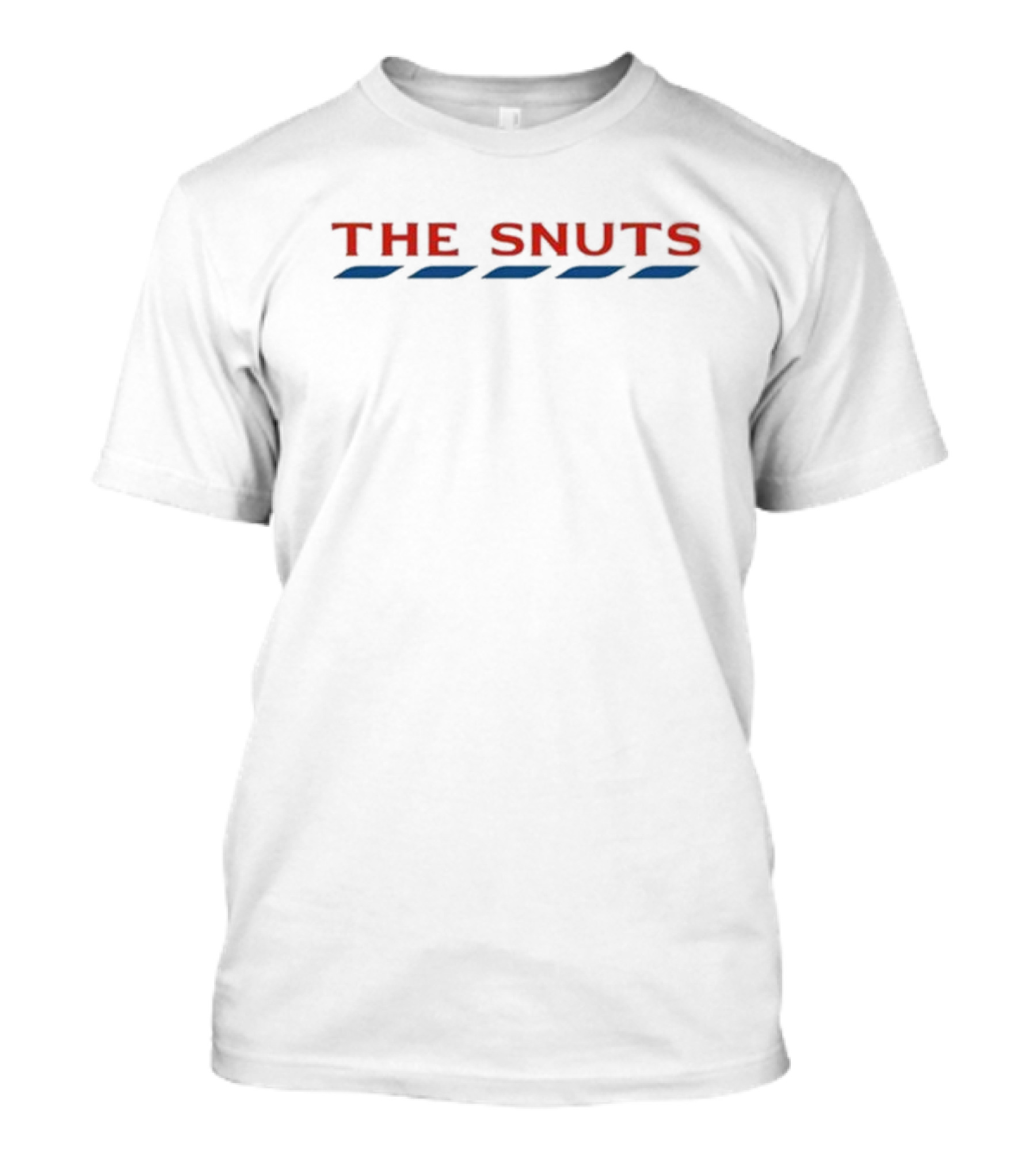 The Snuts Music Band Logo With Blue Wavy Line T-Shirt