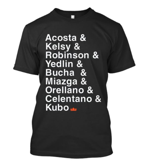 Acosta Kelsy Robinson Yedlin Bucha Miazga Orellano Celentano Kubo Crown T-Shirt