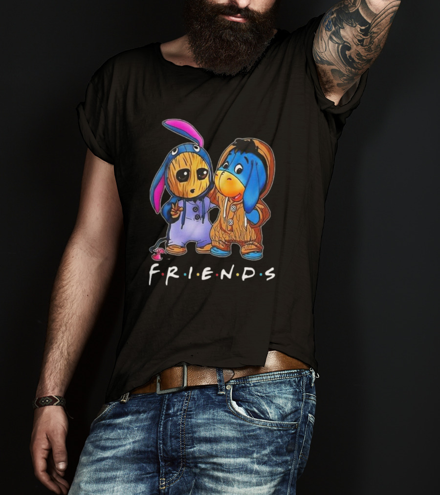 Groot Eeyore Friends Best Buddies Forever T-Shirt
