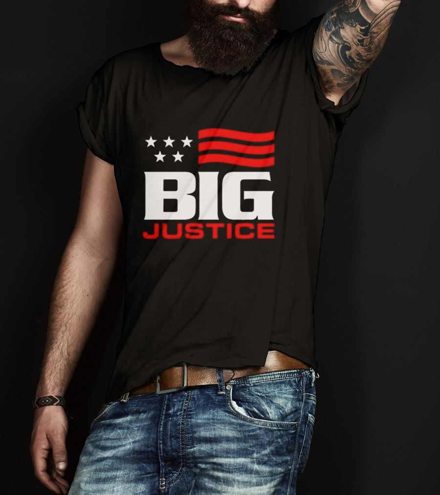 BIG JUSTICE American Flag T-Shirt