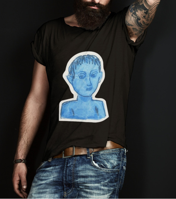 Hardest Fit Pics Blue Boii Iconic Blue T-Shirt