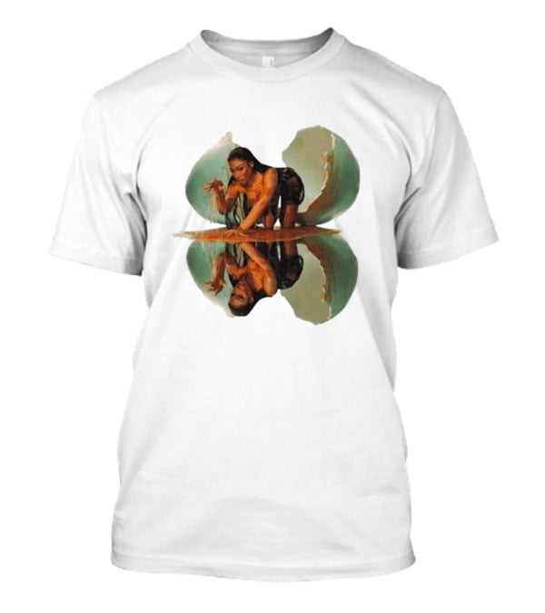 Megantheestallion Megan Sand Hatching Reflection Image T-Shirt