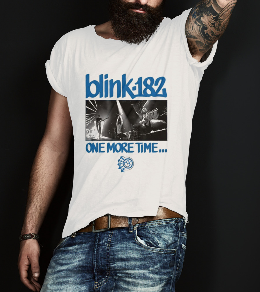 Blink-182 One More Time Concert Photo T-Shirt