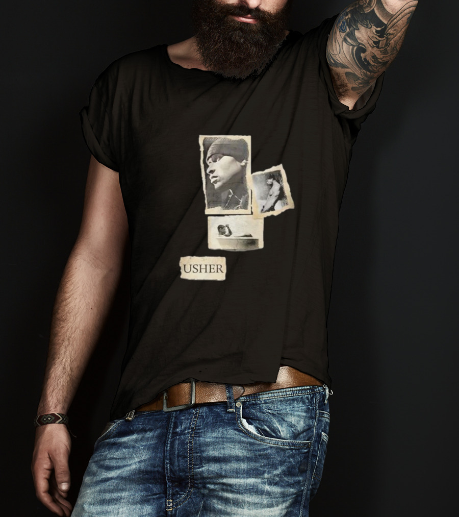 Usher Confessions Album Collage T-Shirt