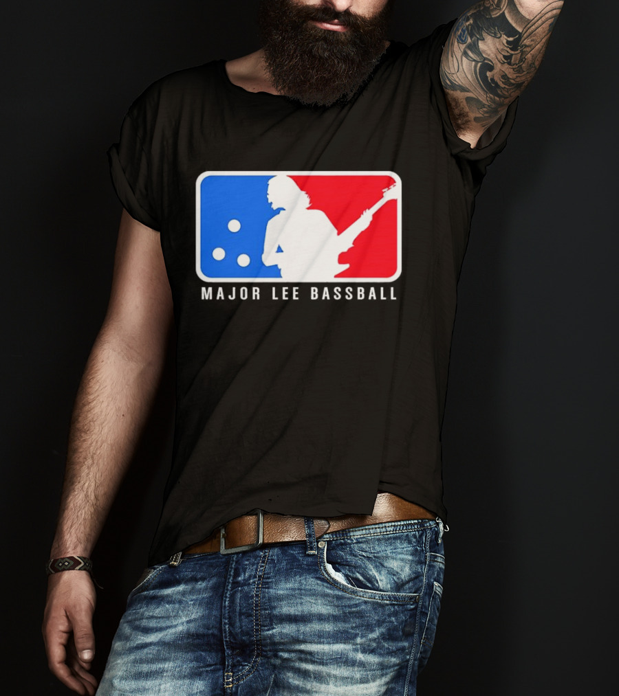 MAJOR LEE BASSBALL Bass Guitar T-Shirt