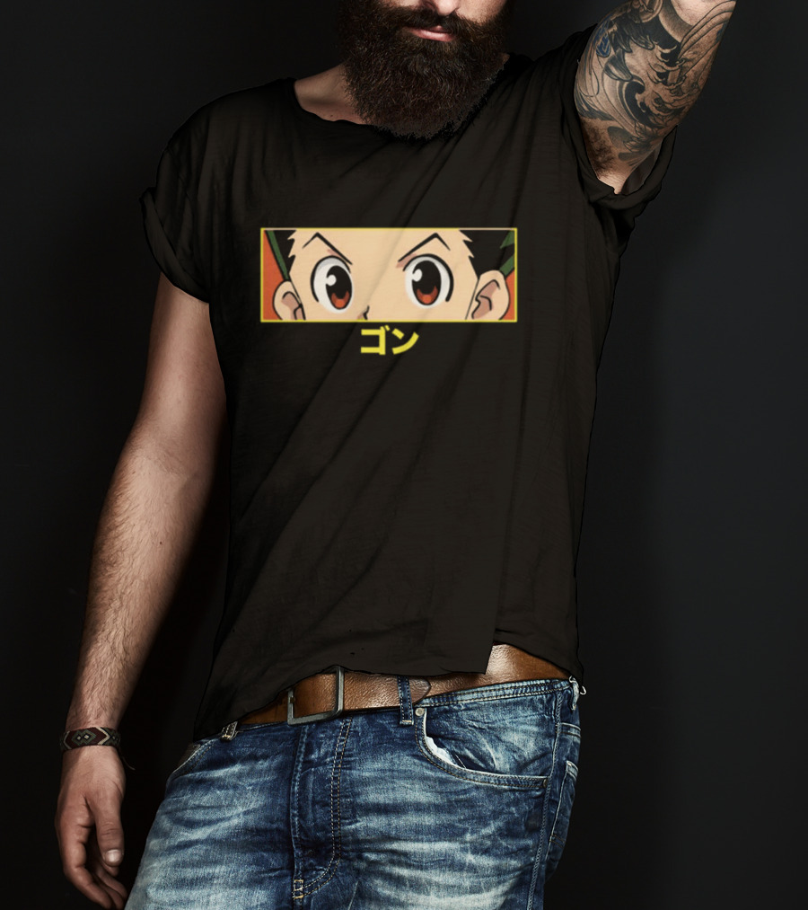 Gon Eyes Hunter X Hunter Anime Manga Face T-Shirt