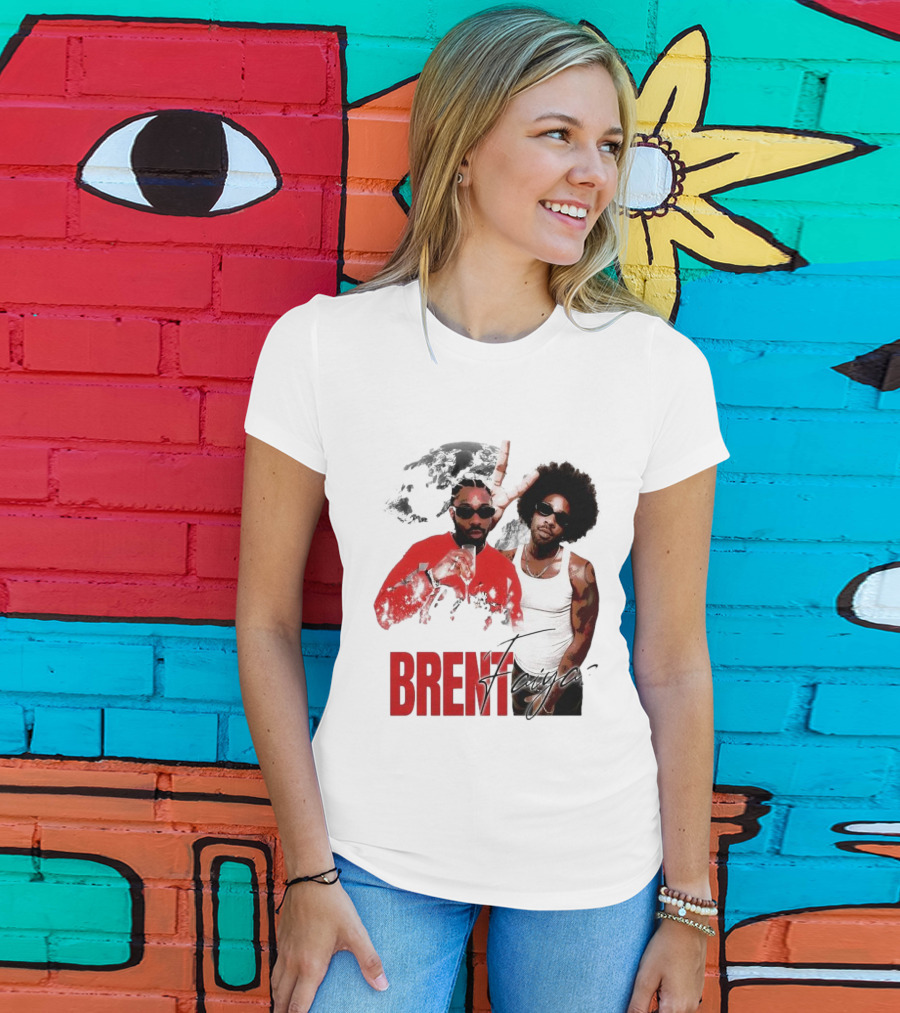 Brent Faiyaz Red Jacket And Tank Top T-Shirt