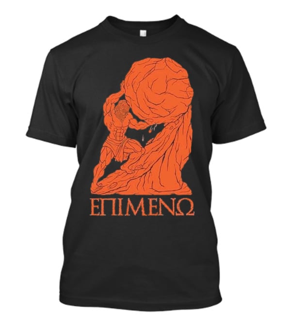 Raskolapparel Sisyphus Greek Mythology EPIMENΩ T-Shirt