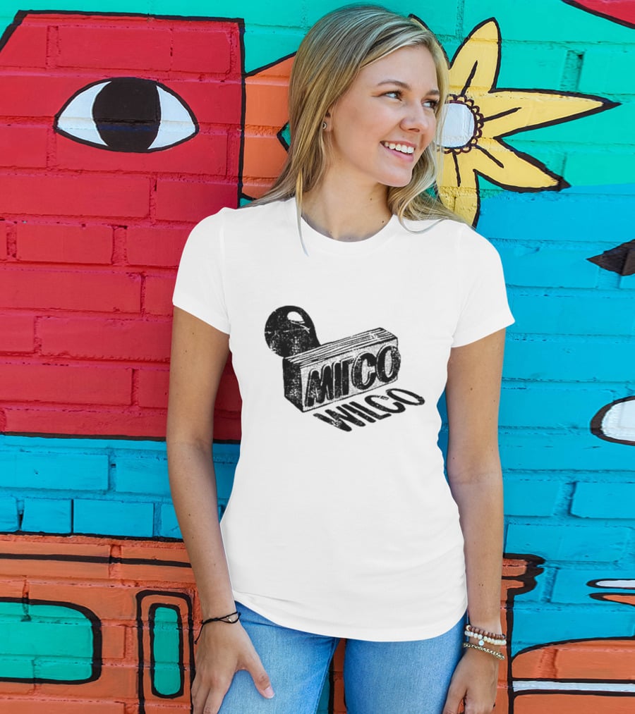 Wilco Stamp Rubber Ink Block T-Shirt
