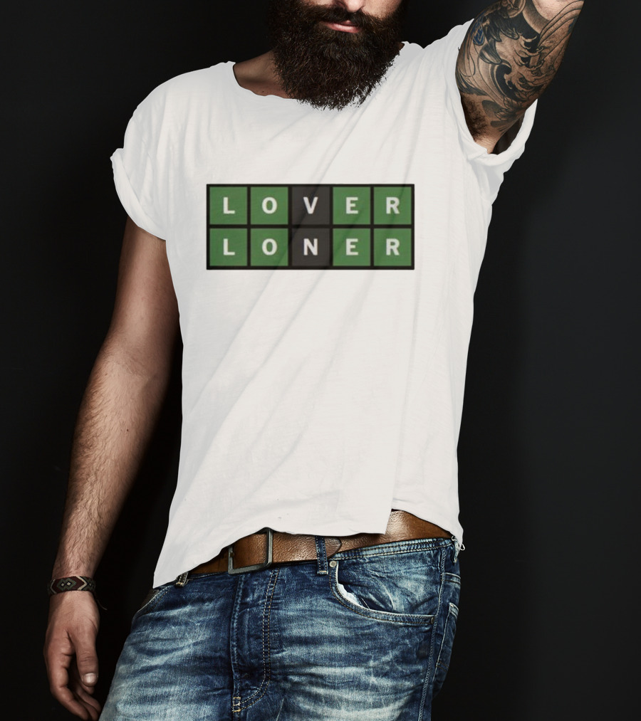 Lover Loner Grid Blocks T-Shirt