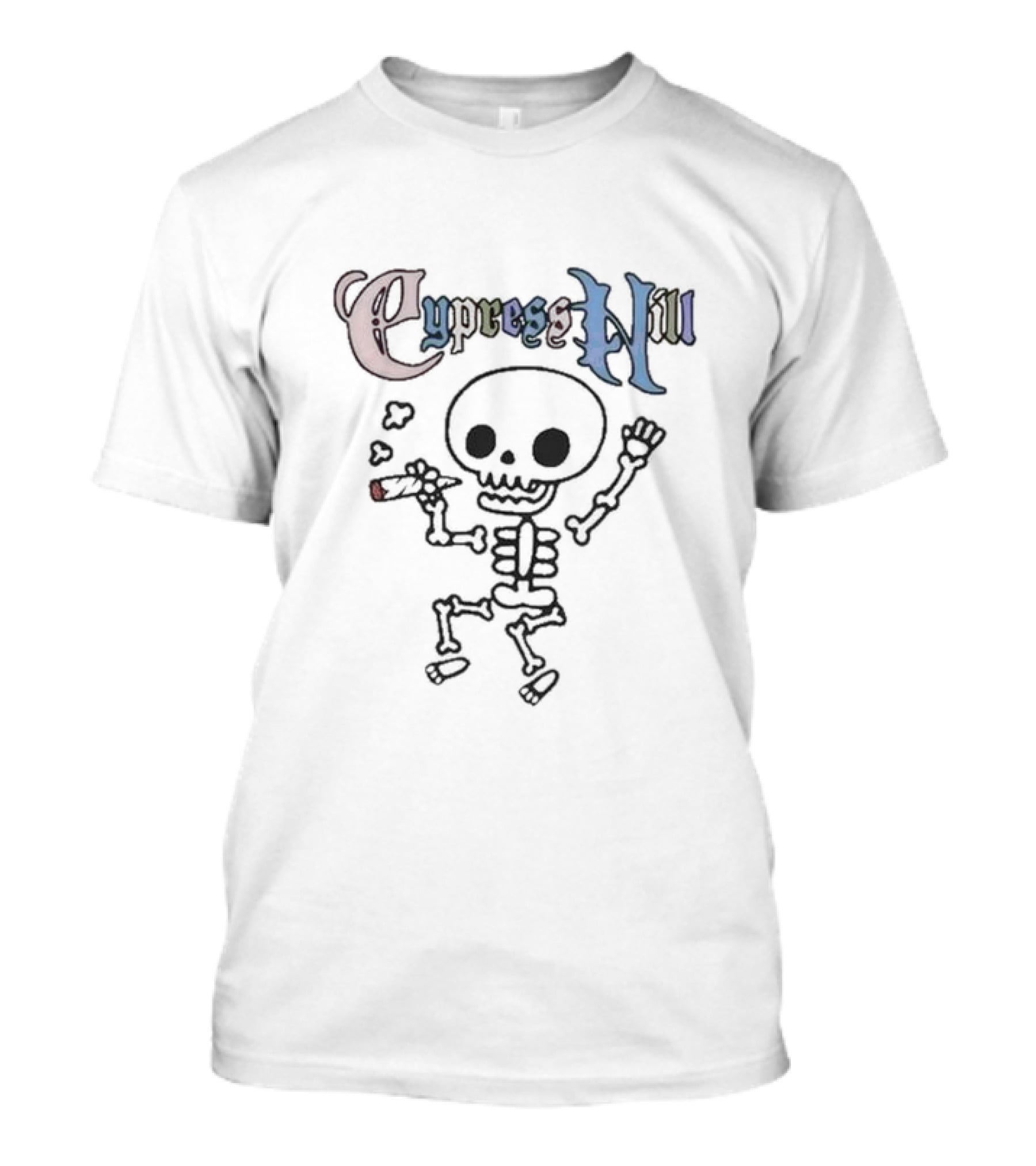 Cypress Hill Solomon Skeleton Smoking Bone T-Shirt