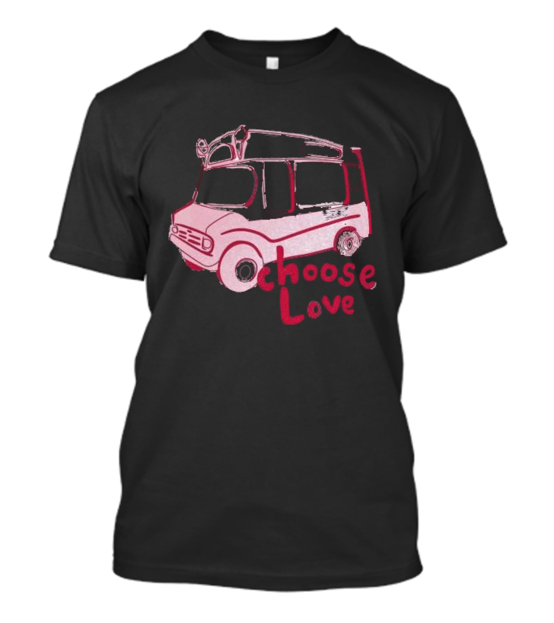 Choose Love Ice Cream Van T-Shirt