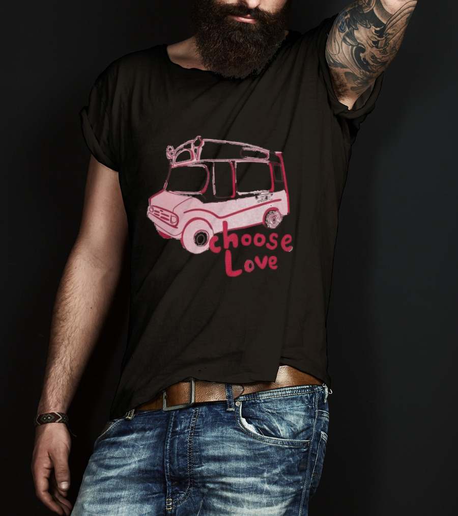 Choose Love Ice Cream Van T-Shirt