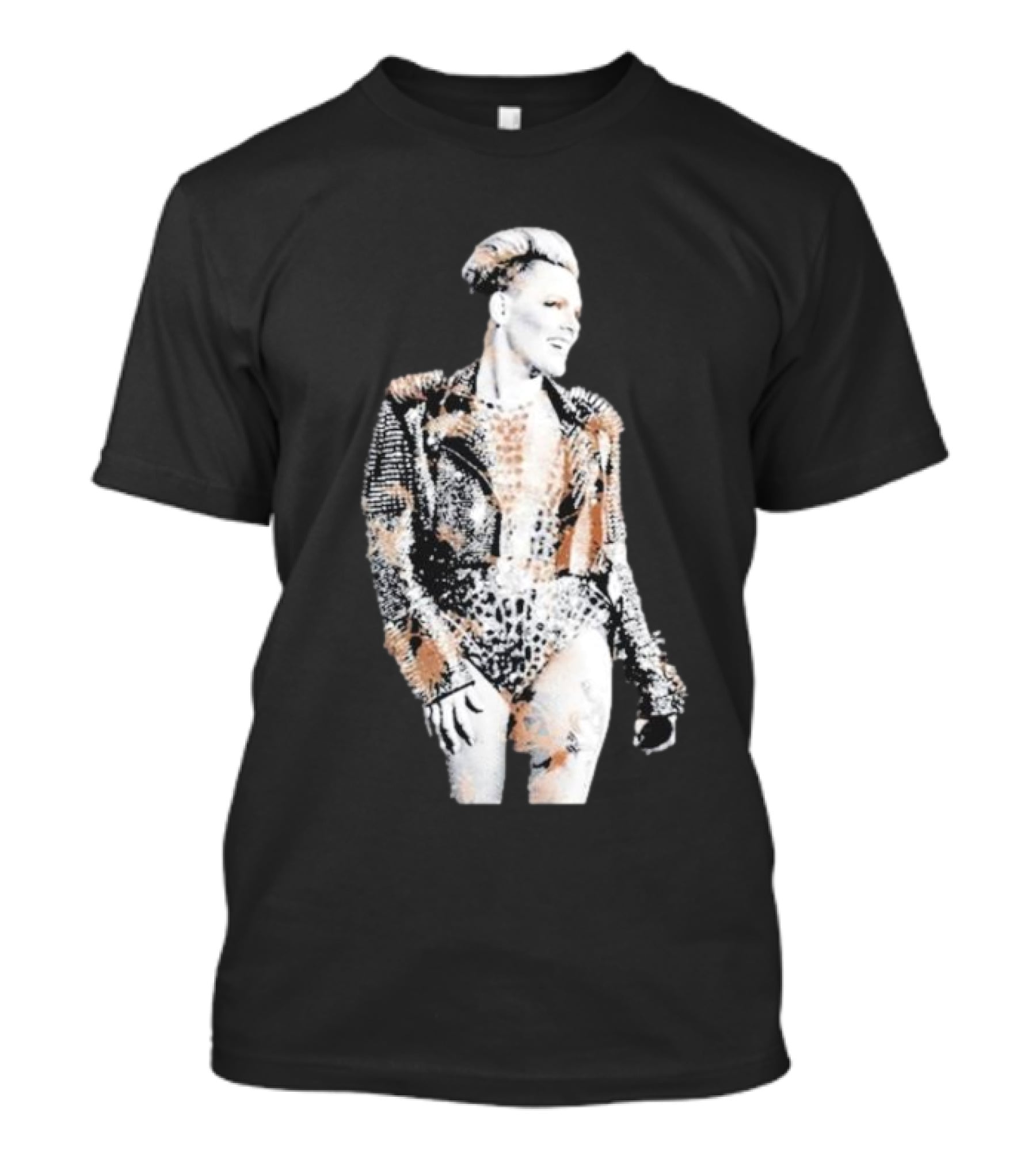 Pink Trustfall Bleach Rock Star Bold T-Shirt