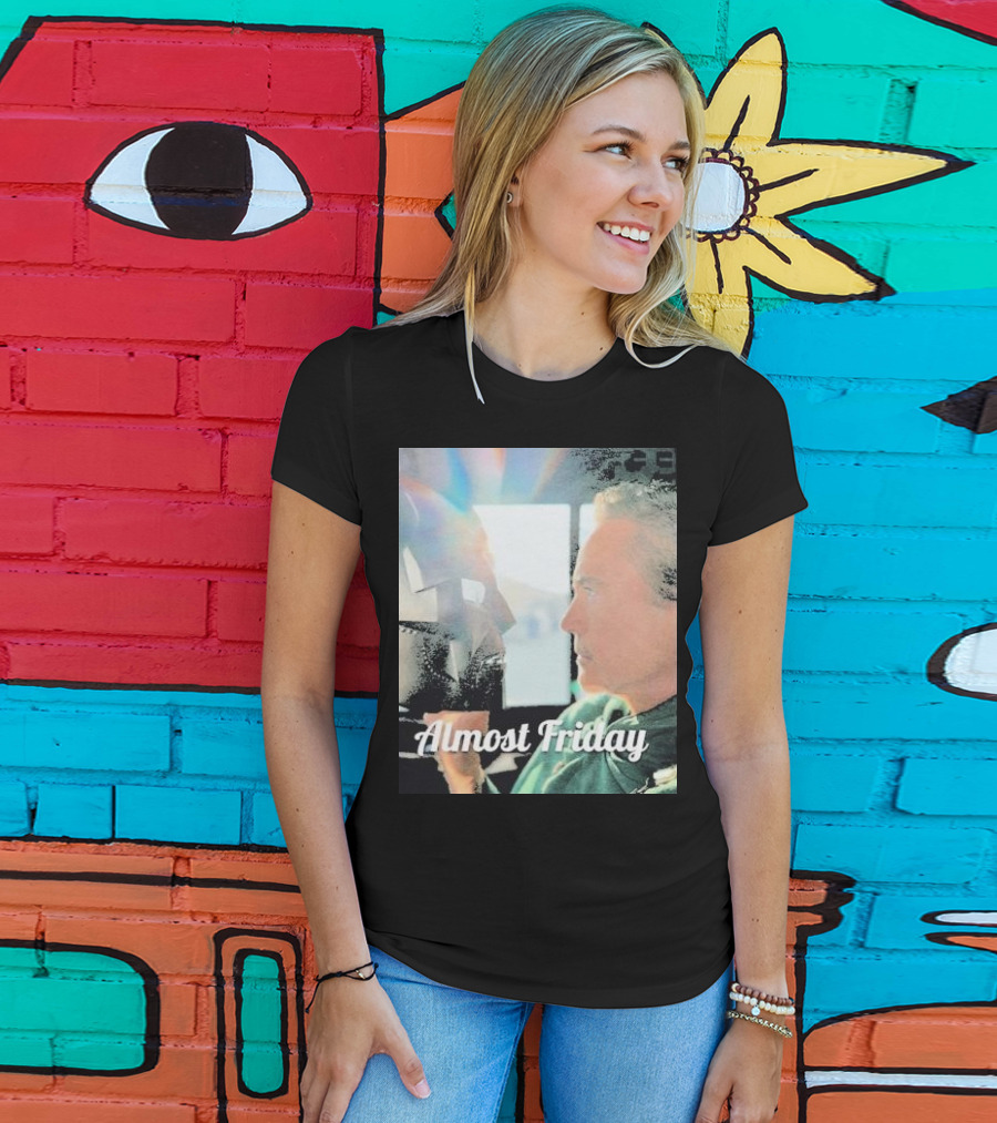 Almost Friday Downey Marvel Mask Face Off T-Shirt