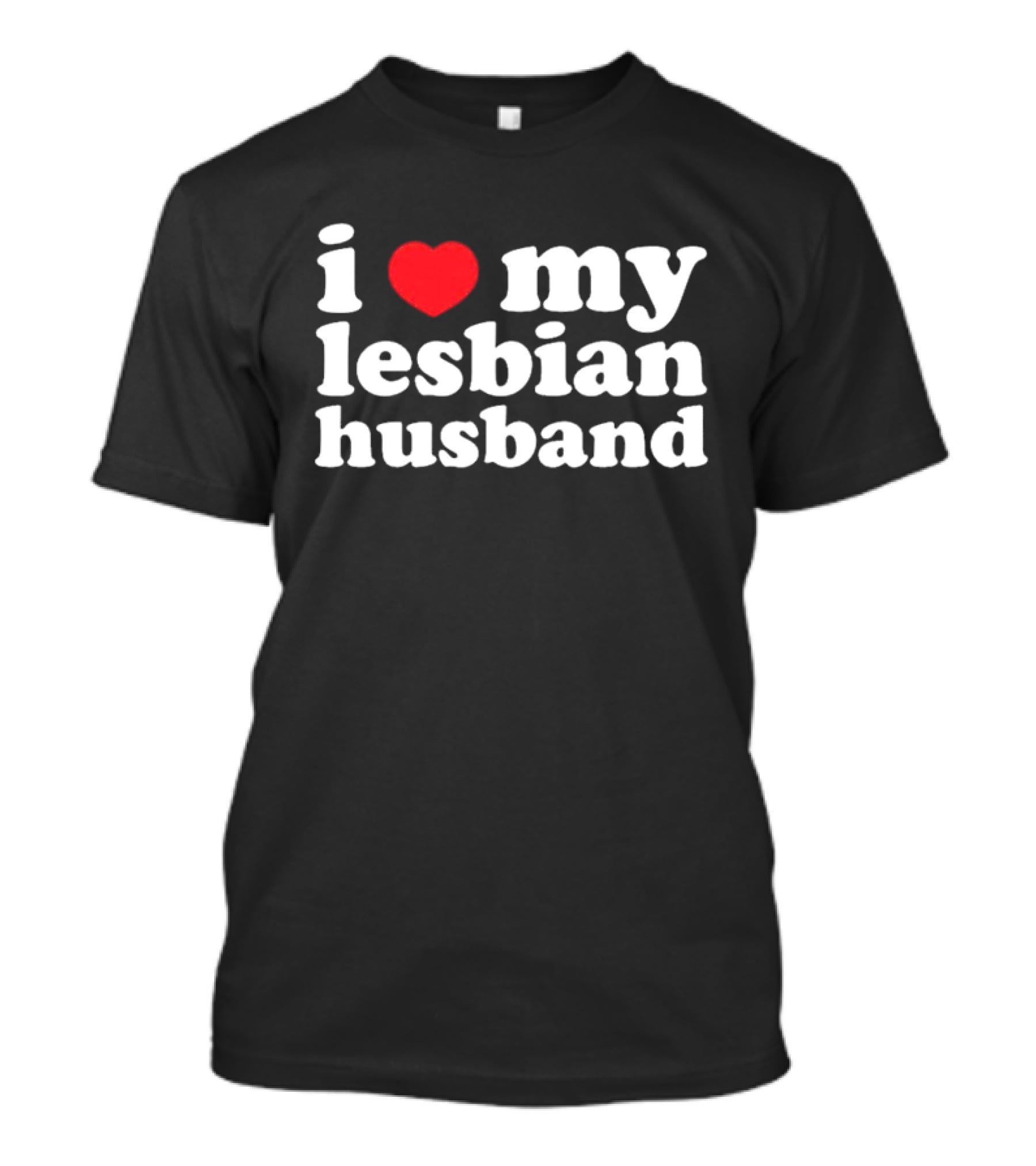 I Heart My Lesbian Husband T-Shirt