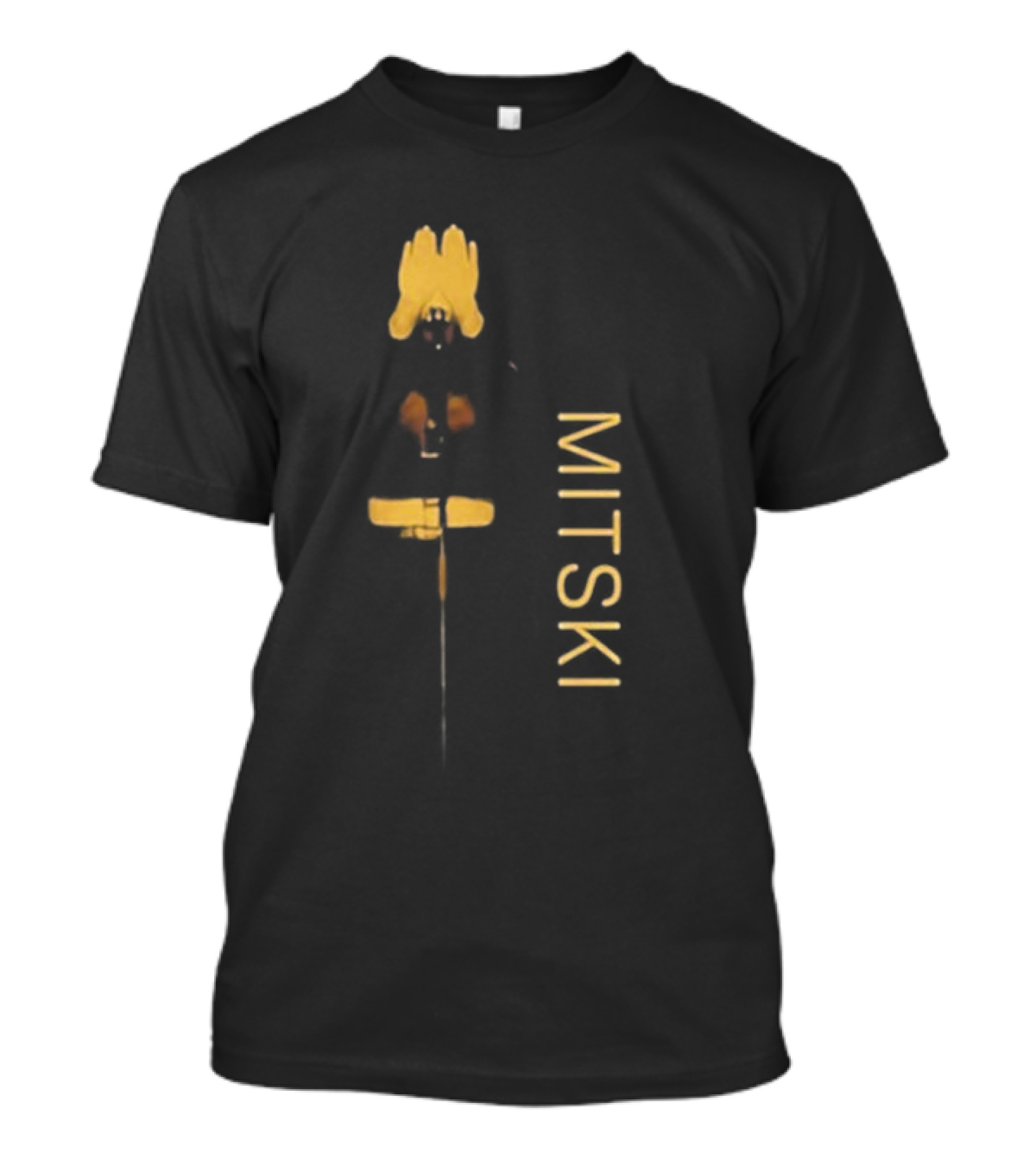 Don’t Talk To Me I’m Listening To Mitski Yellow Figure T-Shirt
