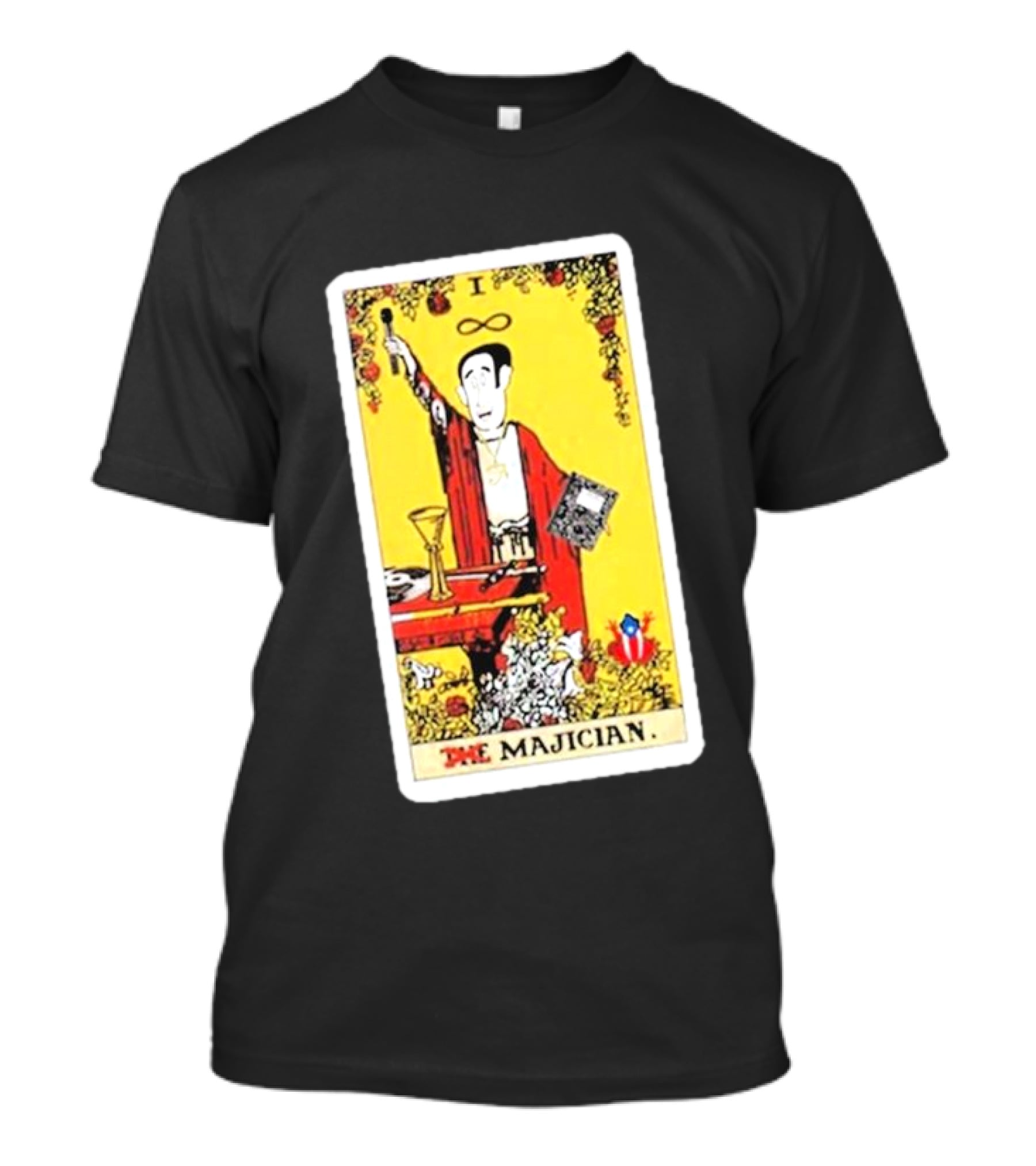 Kurious The Magician Tarot Card I Infinity T-Shirt