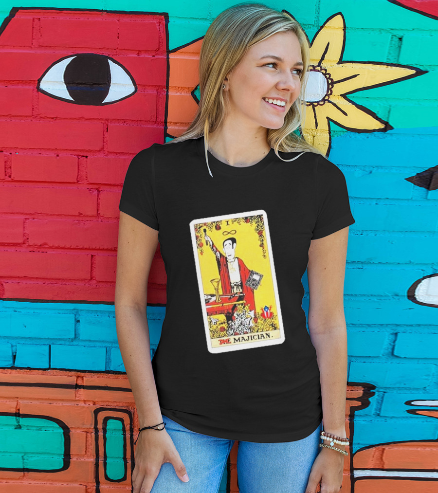 Kurious The Magician Tarot Card I Infinity T-Shirt