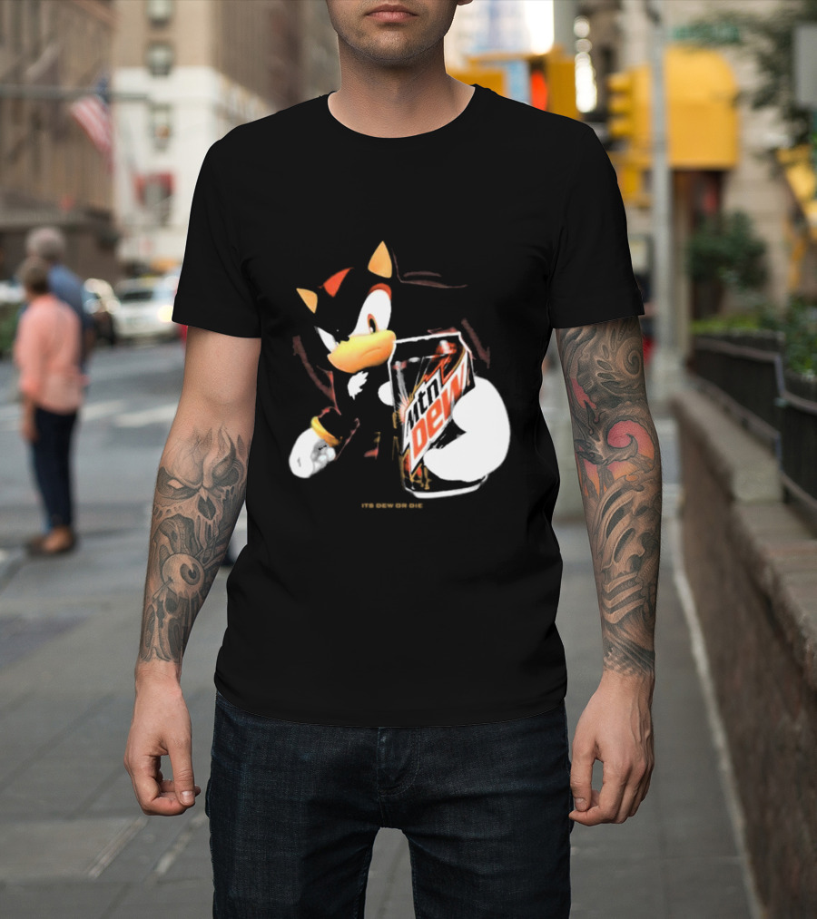 Mamono World Code Ultimate Its Mtn Dew Or Die Featuring Shadow T-Shirt