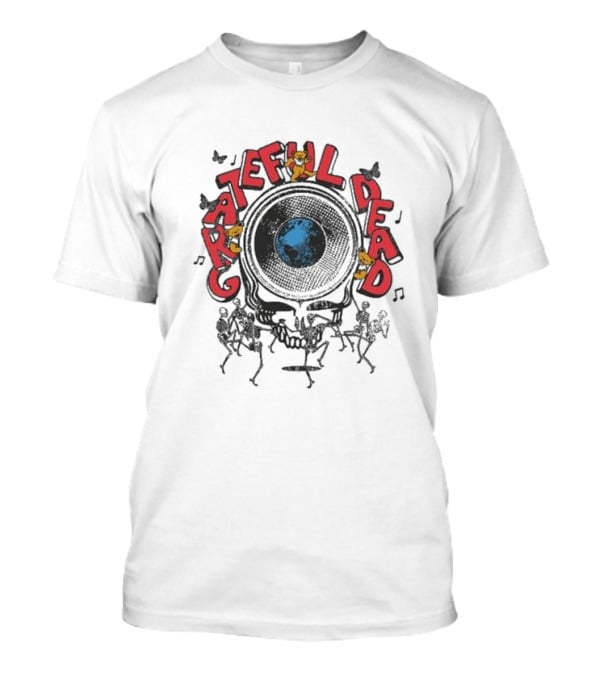 Grateful Dead Bears Earth Music Notes T-Shirt