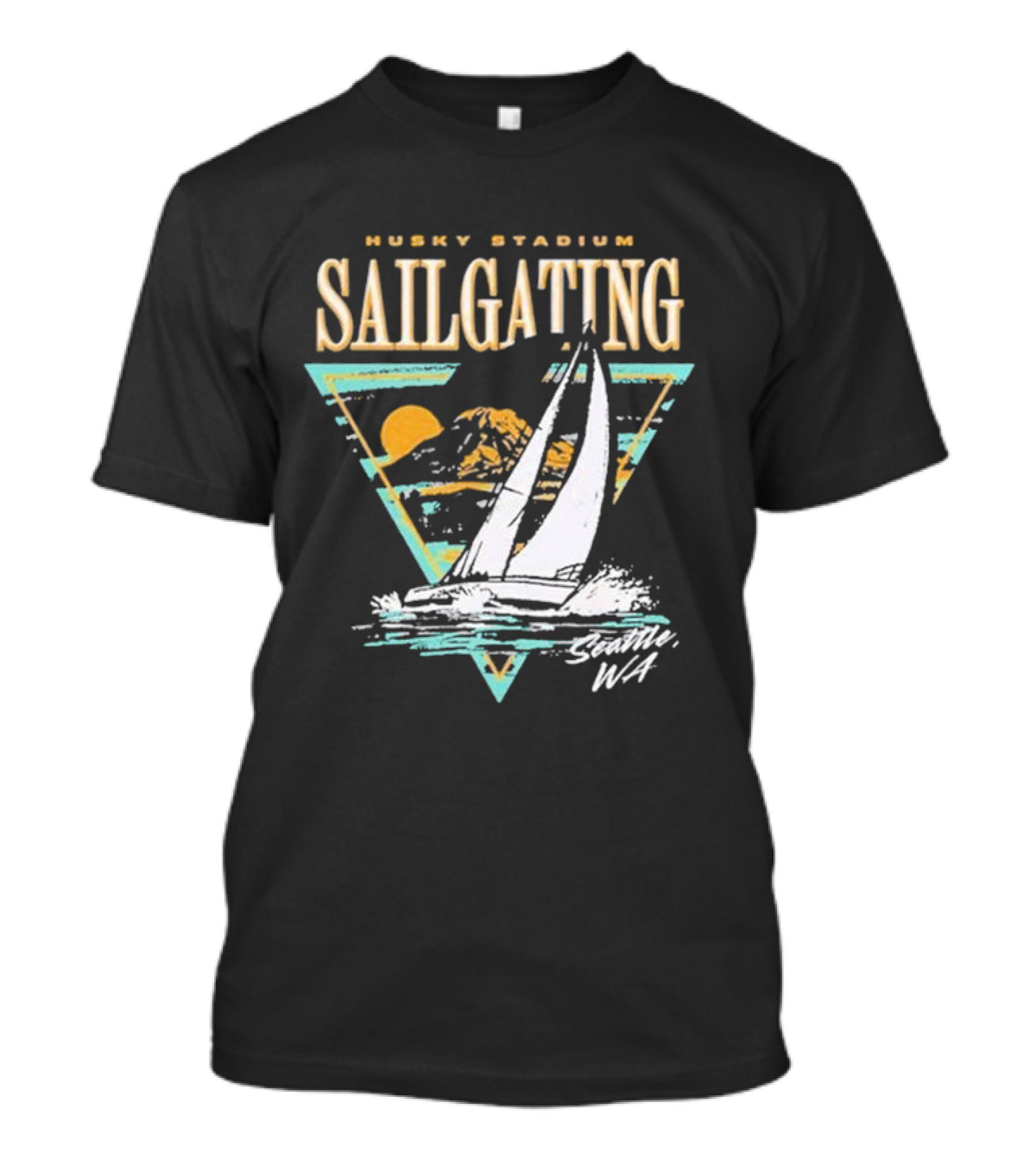 Husky Stadium Sailgating Seattle WA T-Shirt
