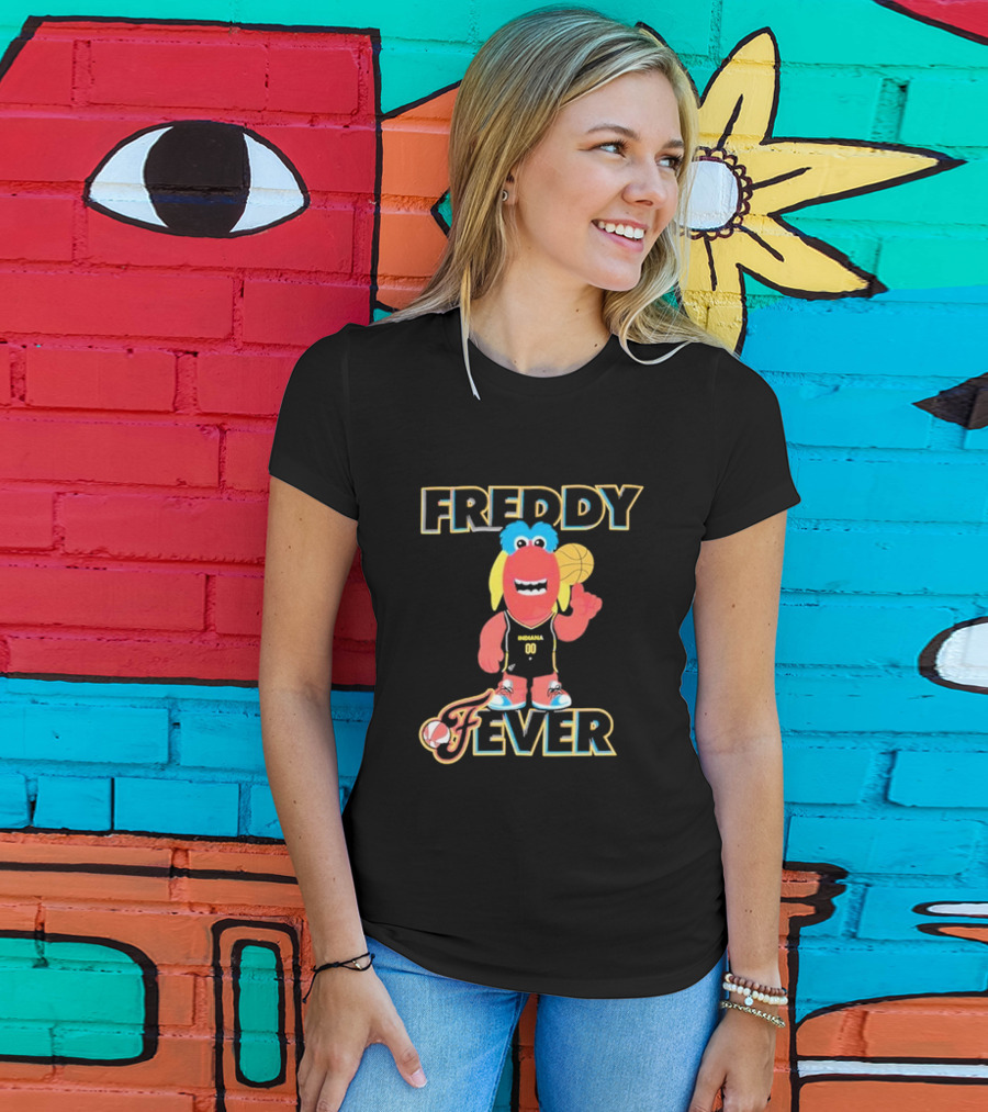 Freddy Fever Indiana Fever Basketball Mascot T-Shirt
