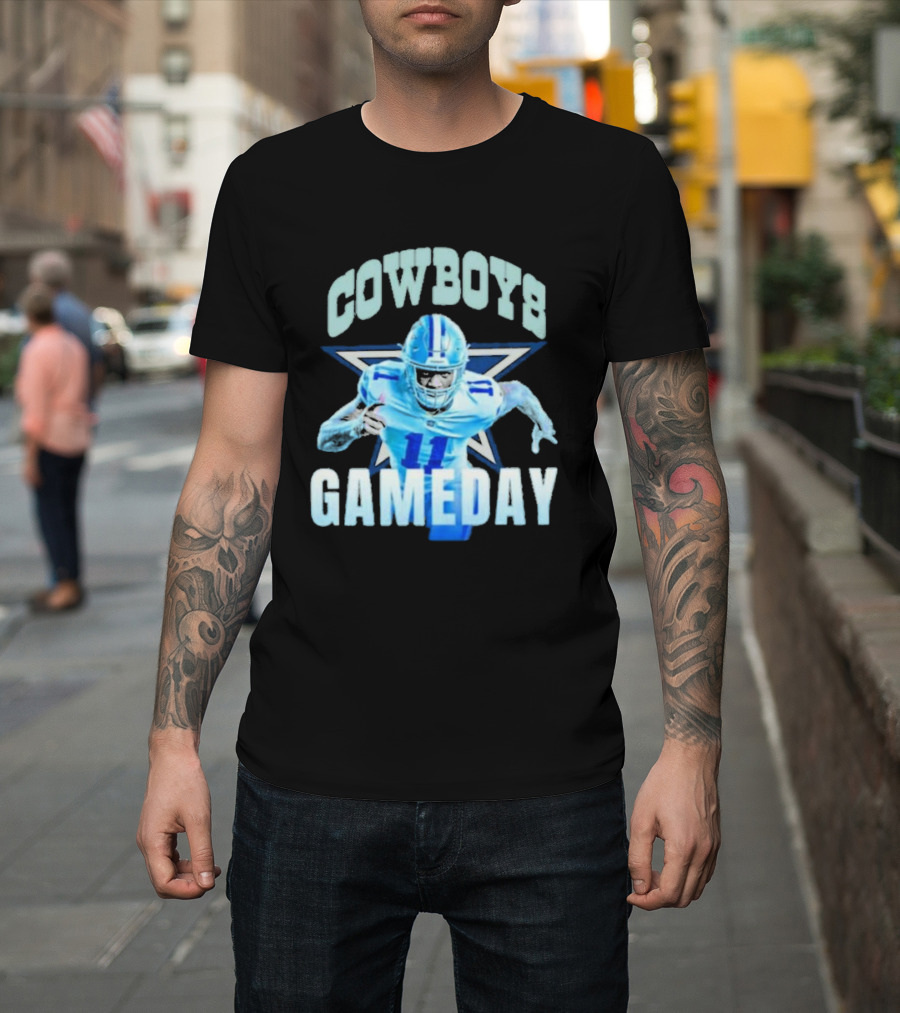 Micah Parsons Cowboys Gameday Star Athlete 11 T-Shirt