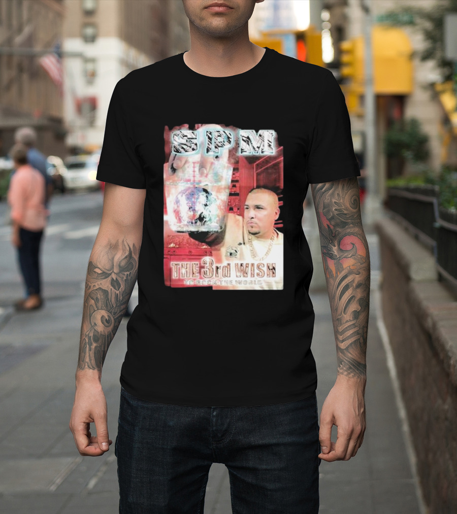 SPM The 3rd Wish To Rock The World Dope House Records T-Shirt