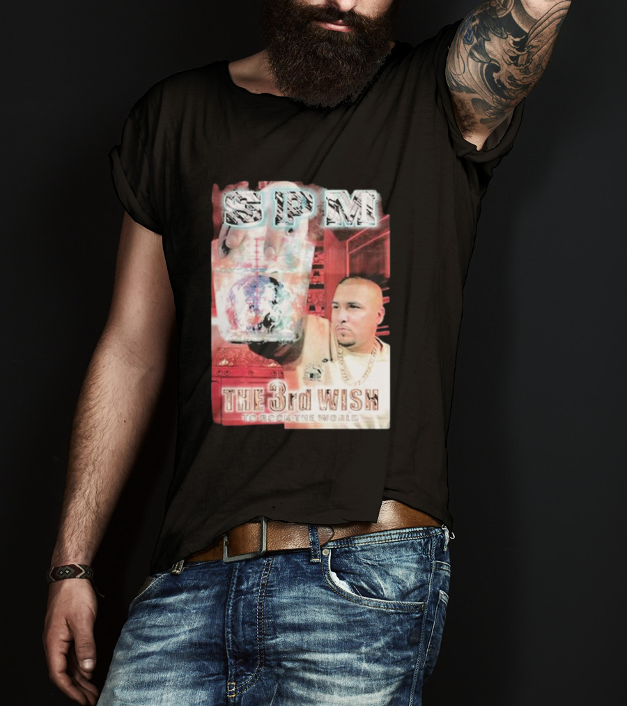 SPM The 3rd Wish To Rock The World Dope House Records T-Shirt
