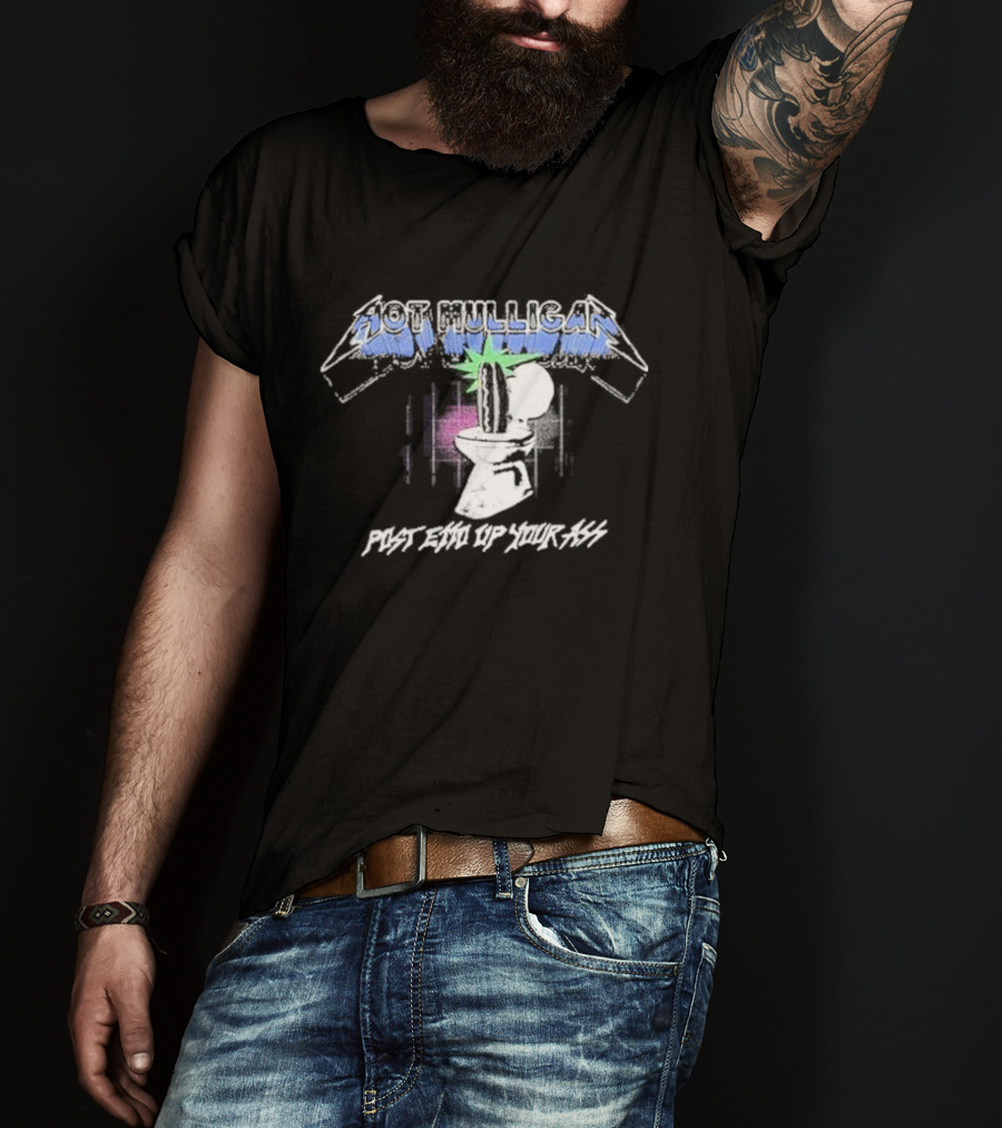Hot Mulligan Post Emo Hot Dog Toilet T-Shirt