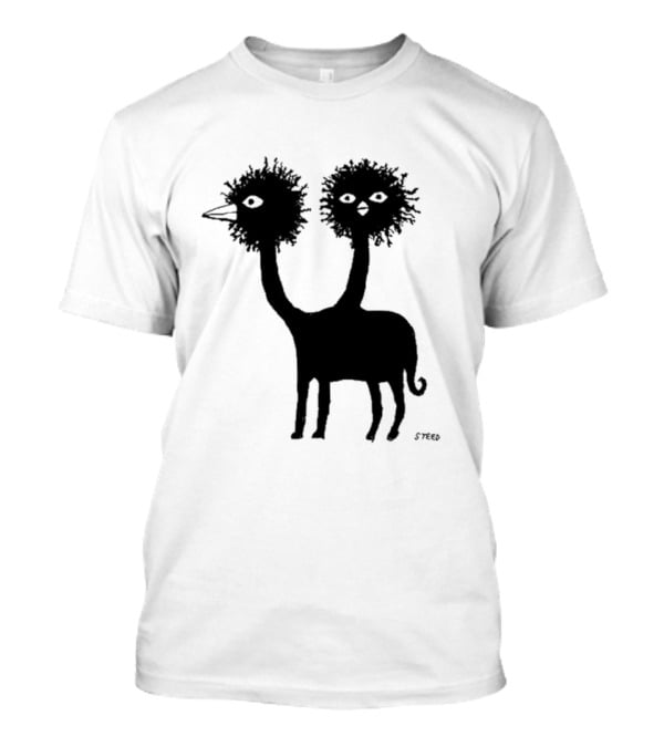 The New Yorker Ed Steed’s Two-Headed Fantasy Creature T-Shirt