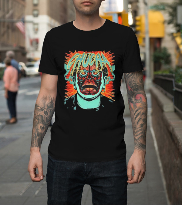 Shirt: Chad Smith Chucha Horror Skull T-Shirt Chad Smith Chucha Horror Skull T-Shirt