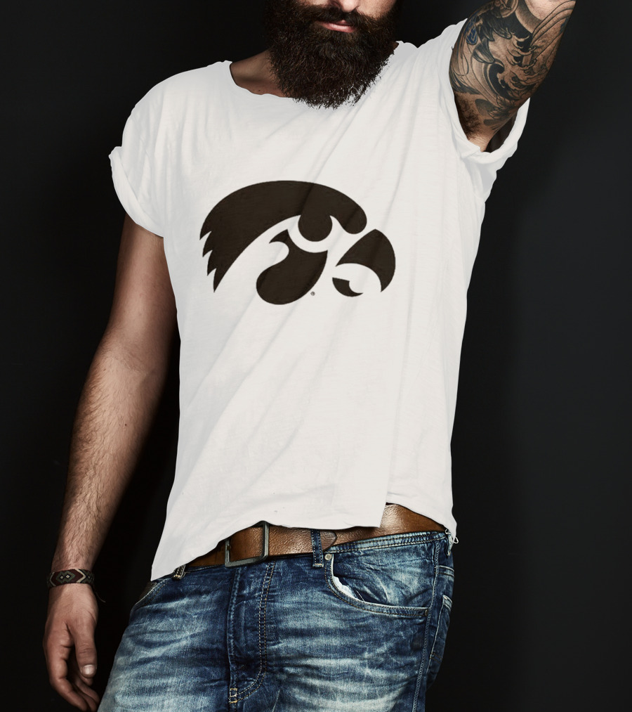 Tigerhawk Heavyweight Gold Iowa Hawkeyes T-Shirt