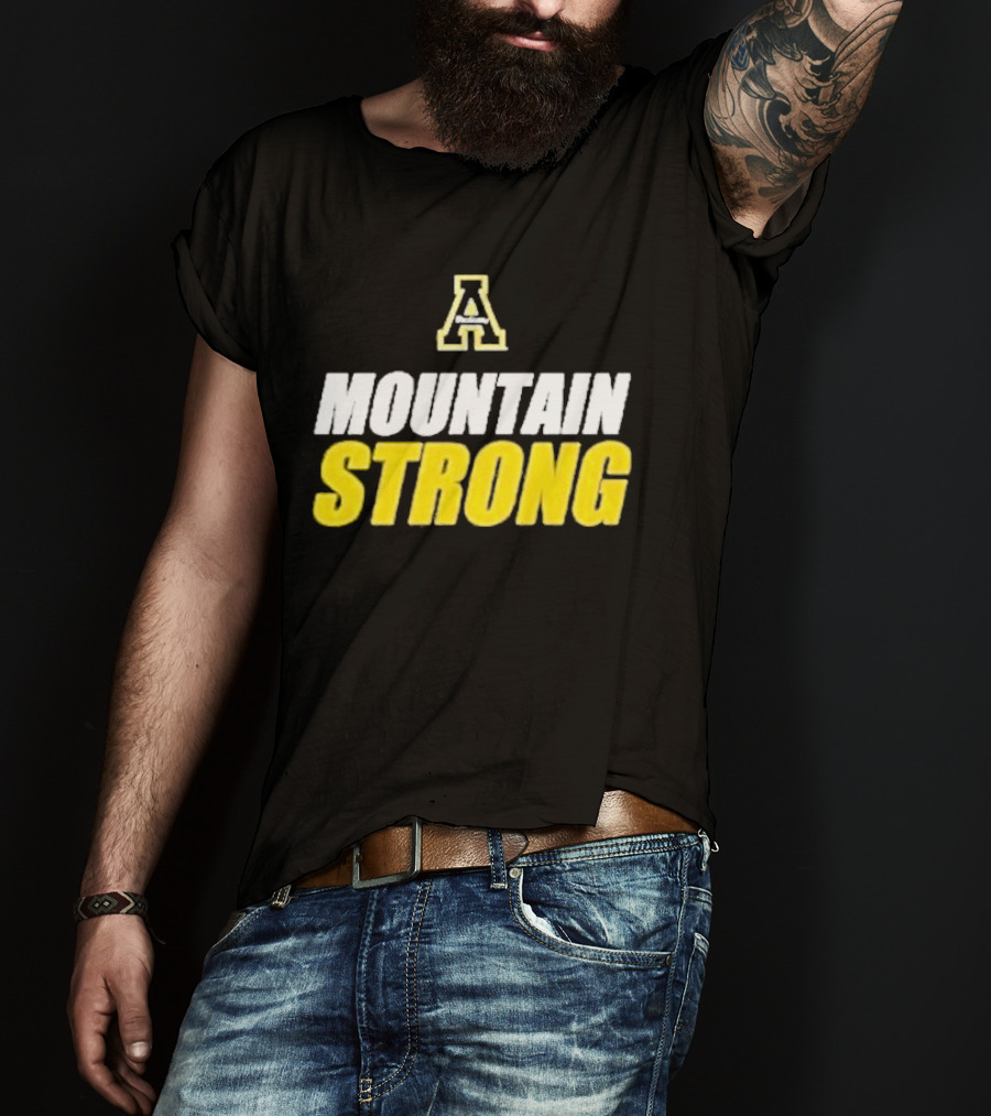 Appalachian State Mountaineers A Mountain Strong T-Shirt