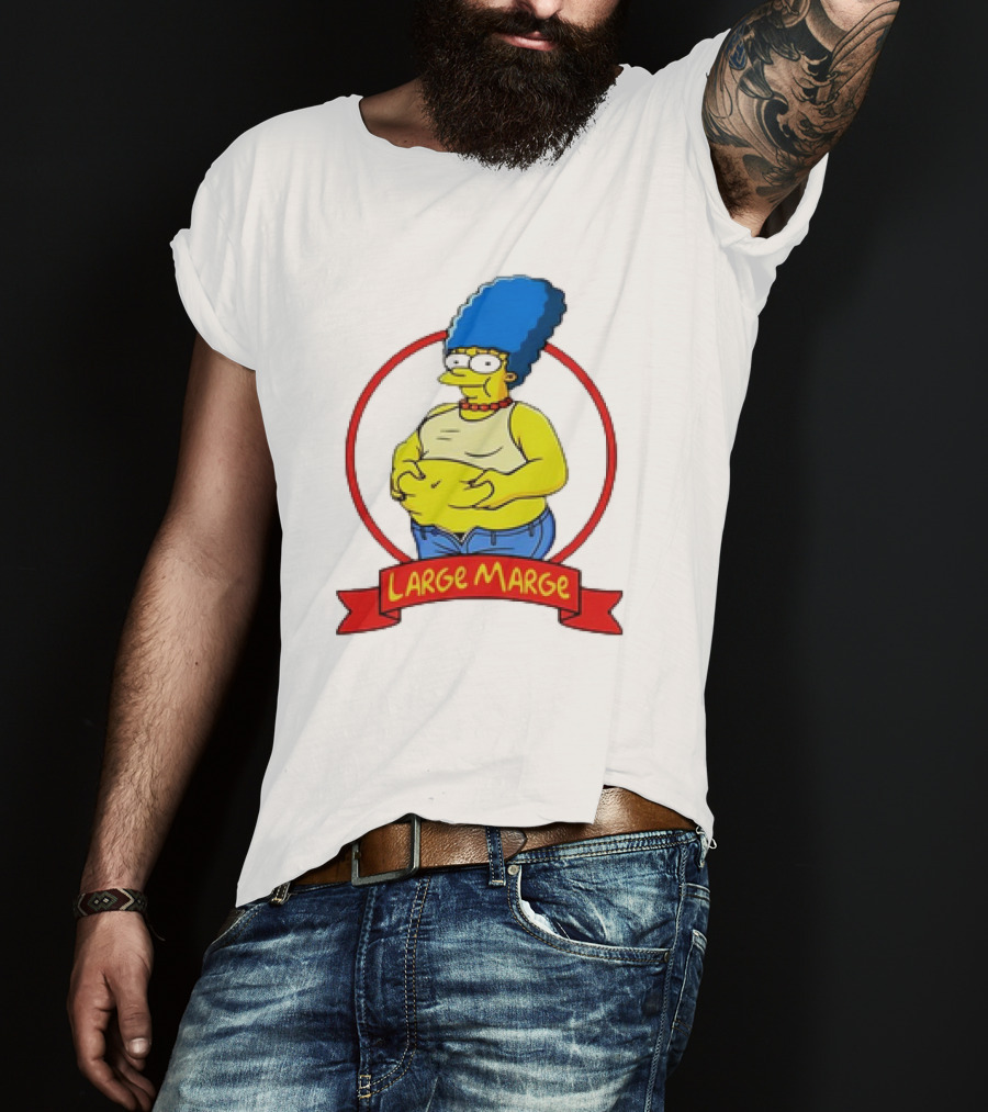 Large Marge Simpsons Cartoon Meme T-Shirt