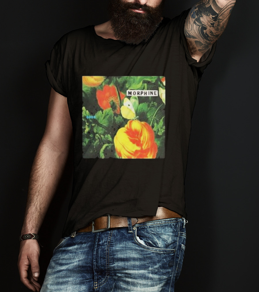 Morphine Good Floral Butterfly Garden T-Shirt