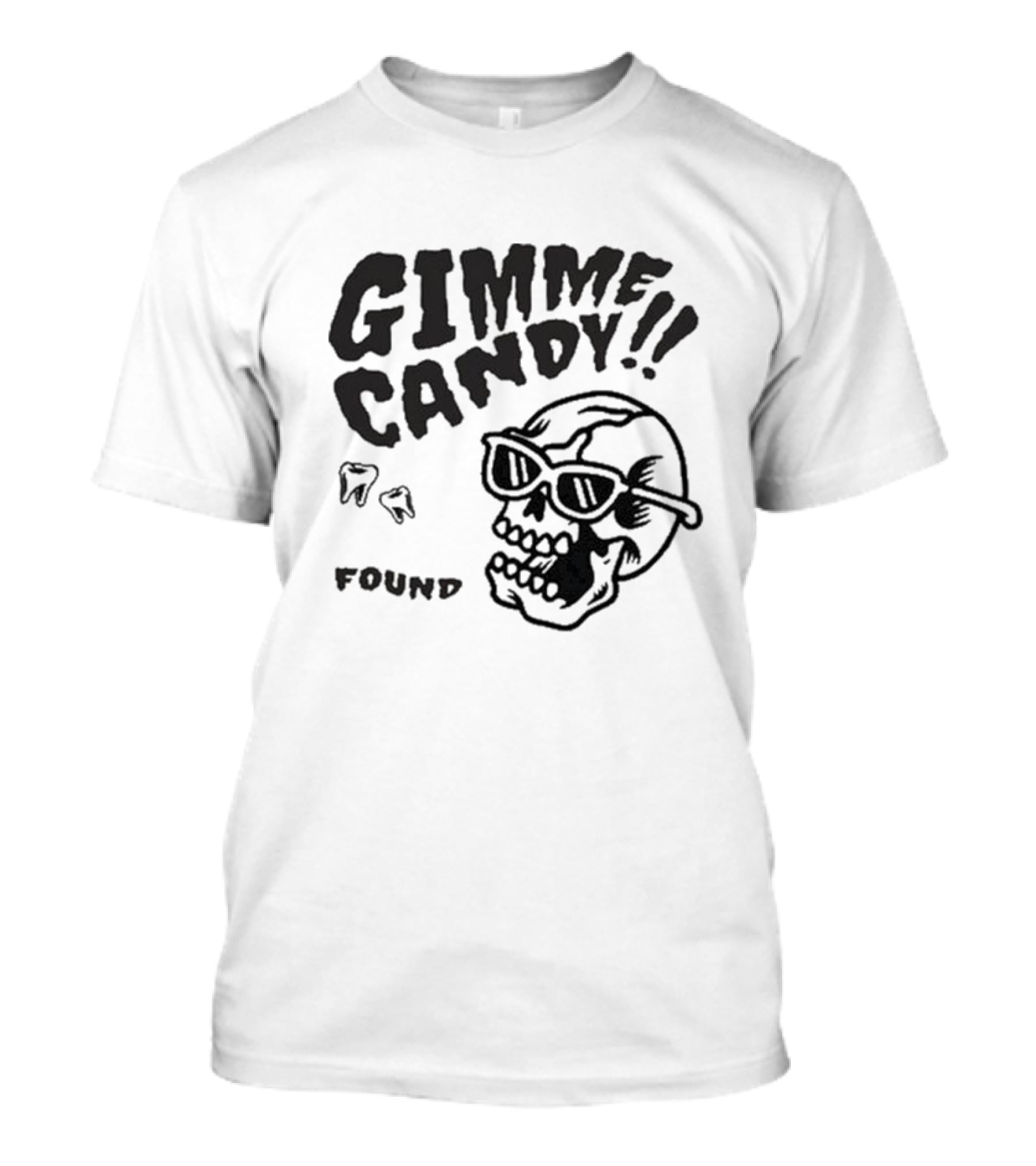 New Found Glory Gimme Candy Skull Found T-Shirt