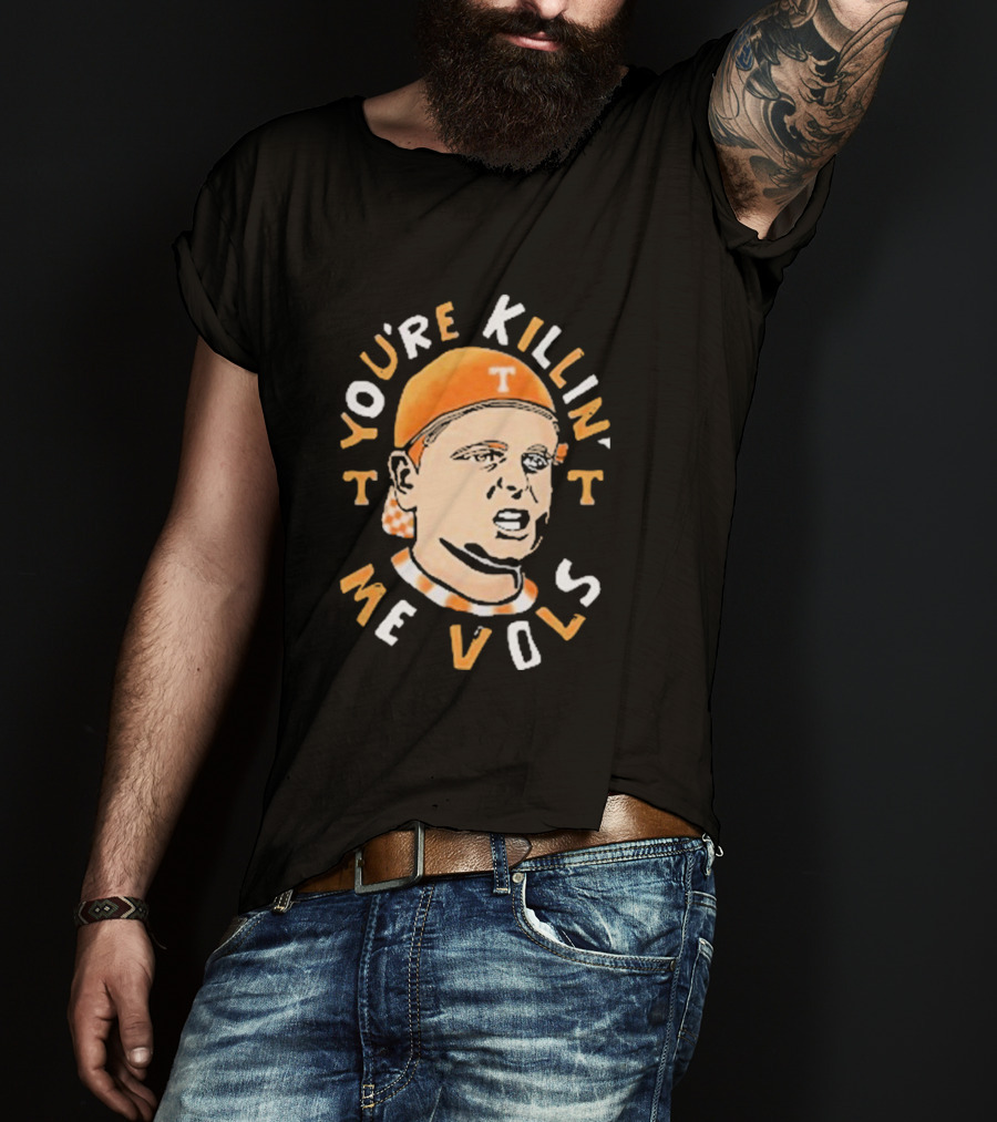 Tennessee Volunteers You’re Killing Me Vols Sandlot Baseball T-Shirt