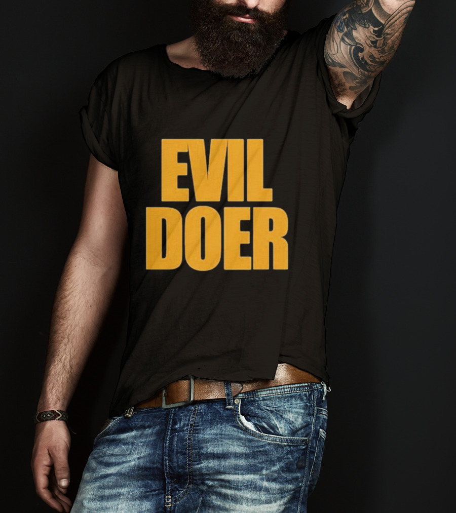 Evil Doer Green And Orange T-Shirt