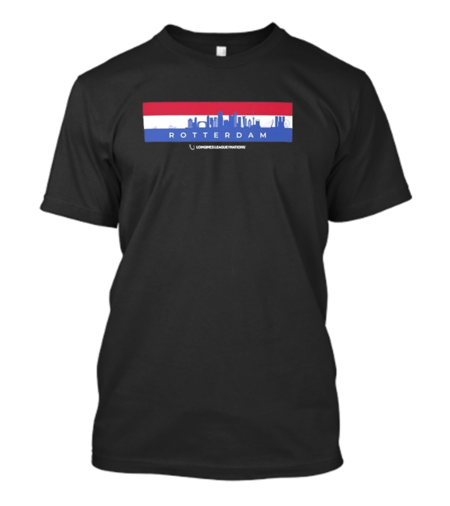 Rotterdam Skyline Longines League Nations Banner T-Shirt