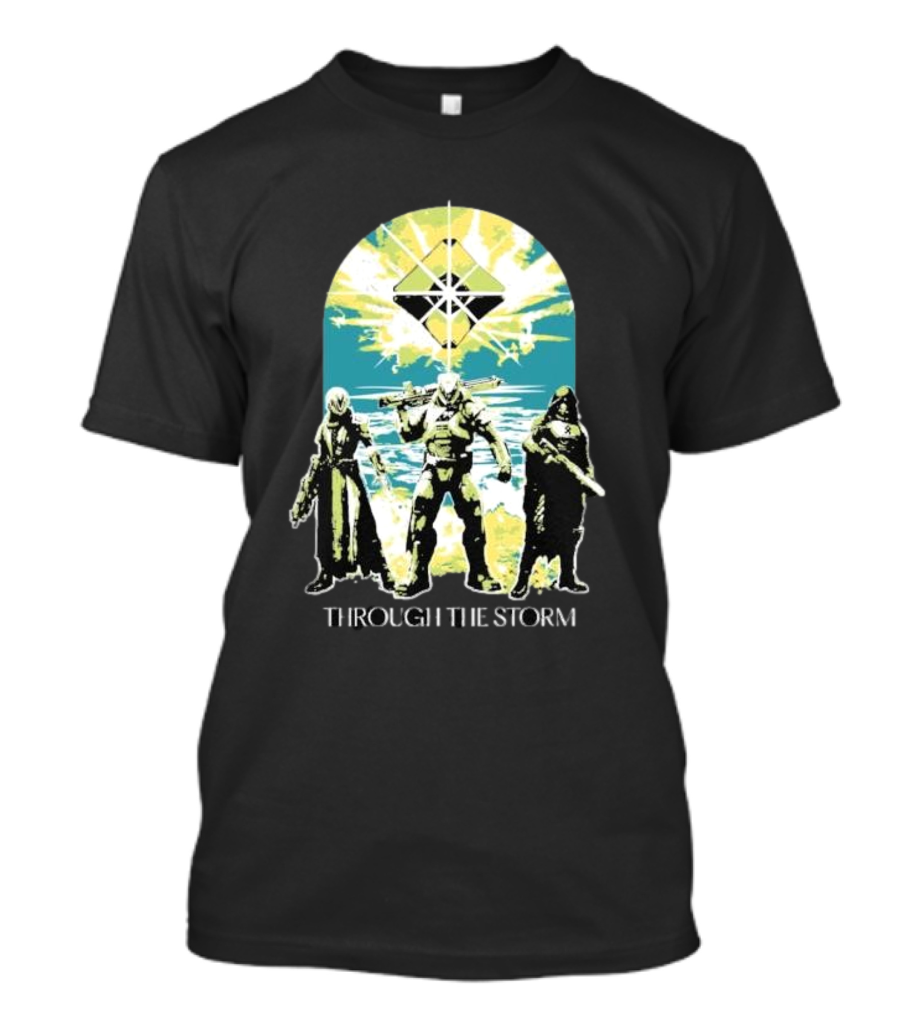 Through The Storm Destiny Guardians Trio Iconic T-Shirt